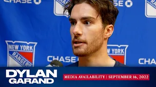 New York Rangers: Dylan Garand Media Availability | Sept. 16, 2022