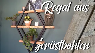 Regal aus Gerüstbohlen bauen | Upcycling vom Allerfeinsten