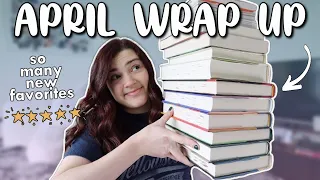 I read 15 books in April and read my favorite book of the year so far 💖✨ [April Wrap Up]