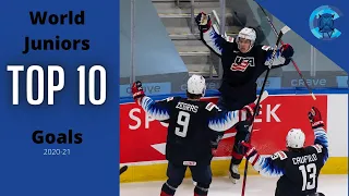 Top 10 Goals from 2020-21 World Juniors