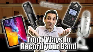 Easiest, Cheapest, and Best Ways to Record Your Band - 5 Microphones TESTED