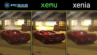 Burnout Revenge | PCSX2 vs Xemu vs Xenia Comparison | PS2 / Xbox / Xbox 360