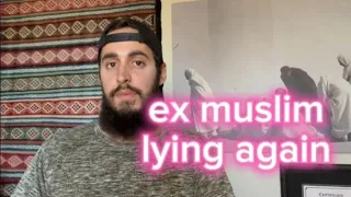 fake ex muslim contradicts himself @ReeseGivesLight