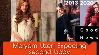 Meryem Uzerli Expecting Her Second Child/our favorite Huram Sultan showing her baby bump