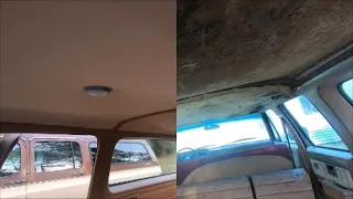 1988 Squarebody Suburban Complete Headliner Restoration