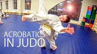 Акробатика в дзюдо / Acrobatics in judo