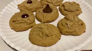 Peanut butter cookies flourless, dairy & gluten free