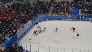 Olympics hockey 2018, USA Russia