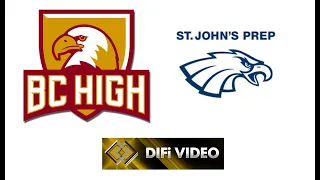 BC High Varsity Basketball vs St Johns Prep