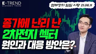 [국내 주식] 종가에 폭등, 폭락한 2차전지! 무슨 일? | 염승환 | 염블리 | 2차전지 | LG화학 | SK아이이테크놀로지 | 롯데정밀화학 | POSCO