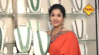 Beautiful Emerald Necklace Collection || Fashionable and Beautiful Beads jewelry || Sree Nava