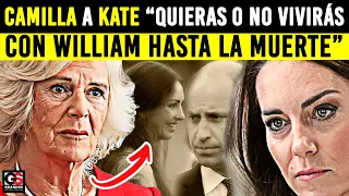 Camilla Parker OBLIGA a Kate a Seguir CASADA del Príncipe William sin Amarlo por una Terrible Razón