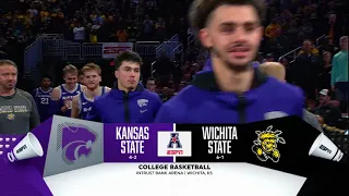 K-State MBB | Game Highlights at Wichita State