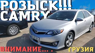 Поиск авто в Грузии. Toyota Camry. Master Vadya.