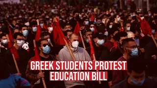 Thousands of students mobilize in Greece against new education bill
