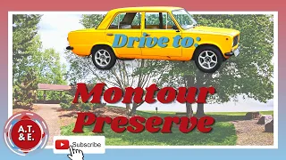 Drive to Montour Preserve Danville PA from Washingtonville PA: Scenic Route to Montour Preserve