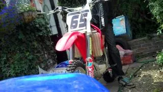 CRf450R Cold Start