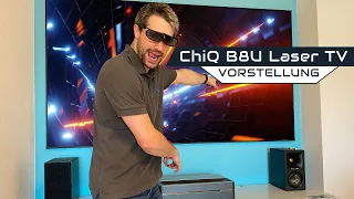 ChiQ B8U - Bester Laser TV unter 2500,- Euro? Android TV 11, 3D, Dolby Vision, HDR10+, HDMI 2.1 uvm.