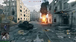 Destroying T-70 Tank in Stalingrad : ENLISTED