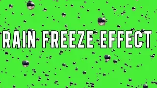 Greenscreen Now You See Me 2 Rain Freeze Effect