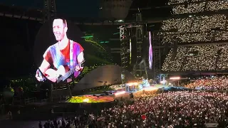 Yellow - Coldplay Live @Milano San Siro 28/6/2023 (4K)