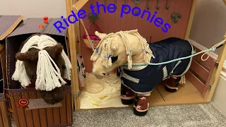 Ride the ponies (sorry for some of the clips)