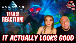 Aquaman and the Lost Kingdom Trailer Reaction | Aquaman 2 - Our thoughts