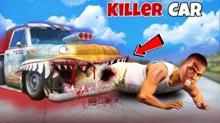 GTA 5 : Monster Killer Car Attack To Franklin in Gta  5 |Shinchan Oggy Jack Save to Franklin|Arsalan