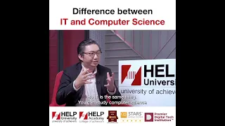 The Difference Between IT and Computer Science
