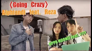 [oppa! HOONIE] REAKSI KOREA TREASURE13 'GOING CRAZY' COVER Alphiandi Feat. Reza Darmawangsa