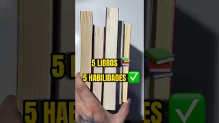 📚5 LIBROS - 5 HABILIDADES ✅ #librosrecomendados #desarrollopersonal #librosdeautoayuda