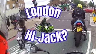 Motorcycle Theft London Attempted bike jacking on South circular SE23 1