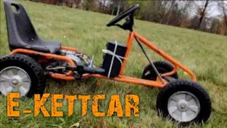 Wir bauen in einem Kettcar einen Nabenmotor ein!  -  E-Kettcar Version 1