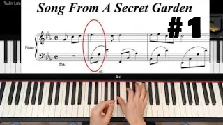 #1 - Song From A Secret Garden - Hướng Dẫn Solo Piano | CÁCH HỌC PIANO DỄ NHẤT CHO NGƯỜI LỚN TUỔI