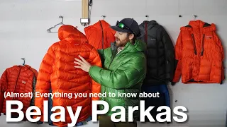 Belay Parkas | Winter Parkas | Ultralight Mountaineering Jackets