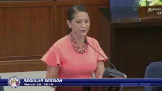 35th Guam Legislature Regular Session March 29, 2019 10am