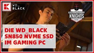 Die WD_Black SN850 NVMe SSD beschleunigt die Rechner der Kaufland der Hangry Knights!