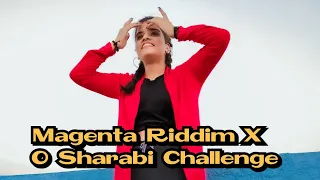 Magenta Riddim X O Sharabi Challenge || #Shorts || Khushi Garg