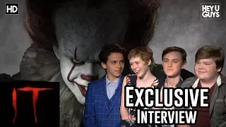 Jeremy Ray Taylor, Sophia Lillis, Jaeden Lieberher & Jack Dylan Grazer  - IT Exclusive Interviews