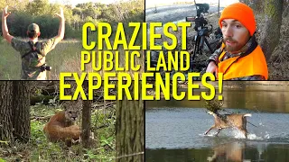 Our CRAZIEST Public Land Hunting Experiences!