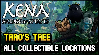 Kena Bridge Of Spirits - Taro's Tree All Collectible Locations (Rots, Hats, Flower Shrines...)