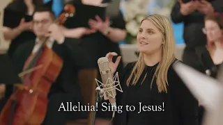 Alleluia! Sing to Jesus! (Lyric Video) - Catholic Music Initiative - Dave Moore - Lauren Moore