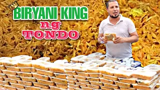 The Biryani King ng Tondo Manila, Tastiest Flavorful Biryani Sold Out 200 Tubs Per Day! Halal Food