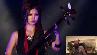 和楽器バントWagakkiBand：遠野物語：九四+闇に煌めく(Tono monogatari: Kyuuyon)-2017平安神宮live (Heian Jingu)-Reaction