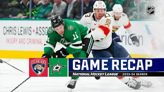 Panthers @ Stars 3/12 | NHL Highlights 2024