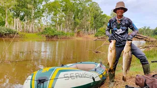 INTEX SEAHAWK 3 UNBOXING PERAHU KARET , DAYA MUAT 360Kg