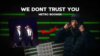 Making a Metro Boomin ¨We Dont Trust You¨ Type Beat | Fl Studio Guide 2024