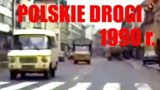 ▒▒▒▒ POLSKIE DROGI 1990r. ▒▒▒▒ Legnica - Lubin - Polkowice