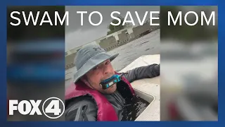 Naples man swims four blocks to save his mom during Hurricane Ian