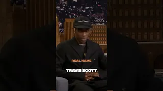 You'll NEVER BELIEVE How Travis Scott Chose His Rap Name ‼️👀 #shorts #travisscott #kidcudi